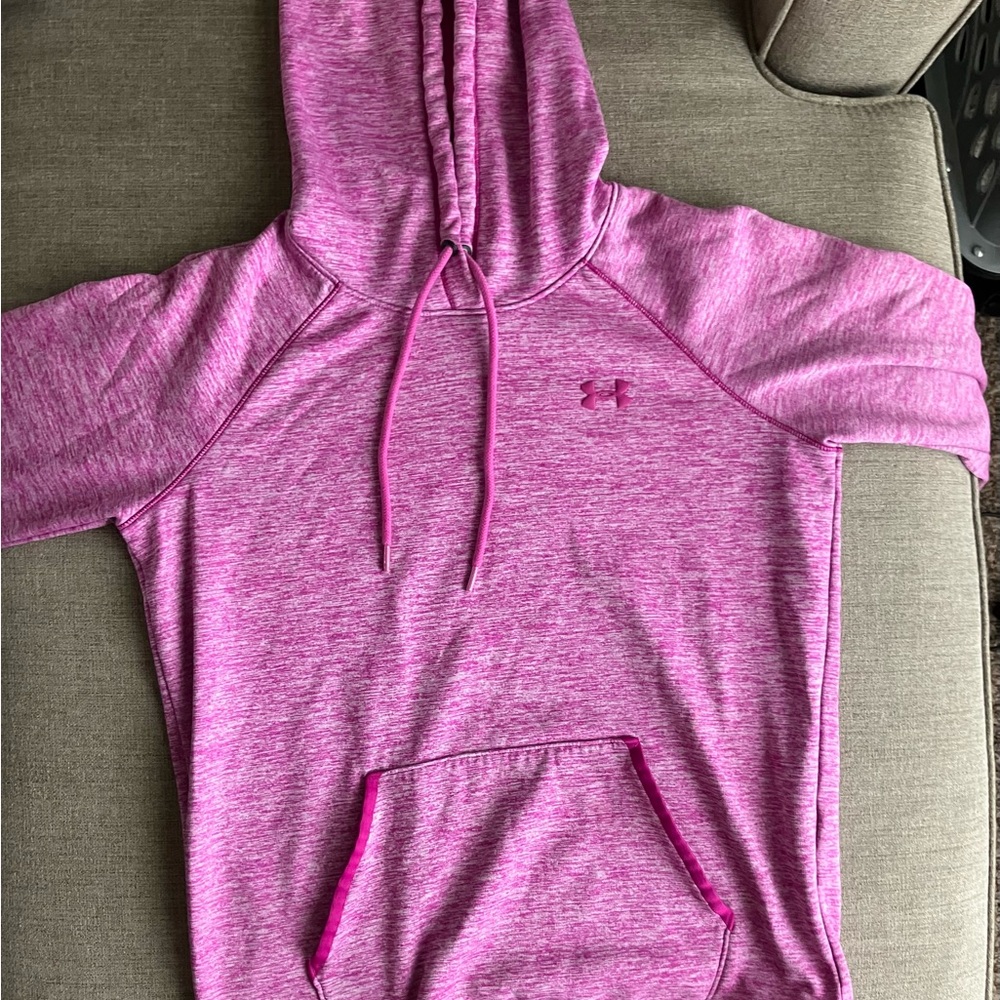 Under Armour Heathered Pink Pullover